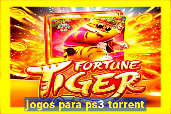 jogos para ps3 torrent